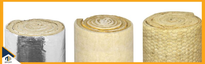 پشم سنگ تختهای در بستهبندیهای مختلف، آماده برای ارسال