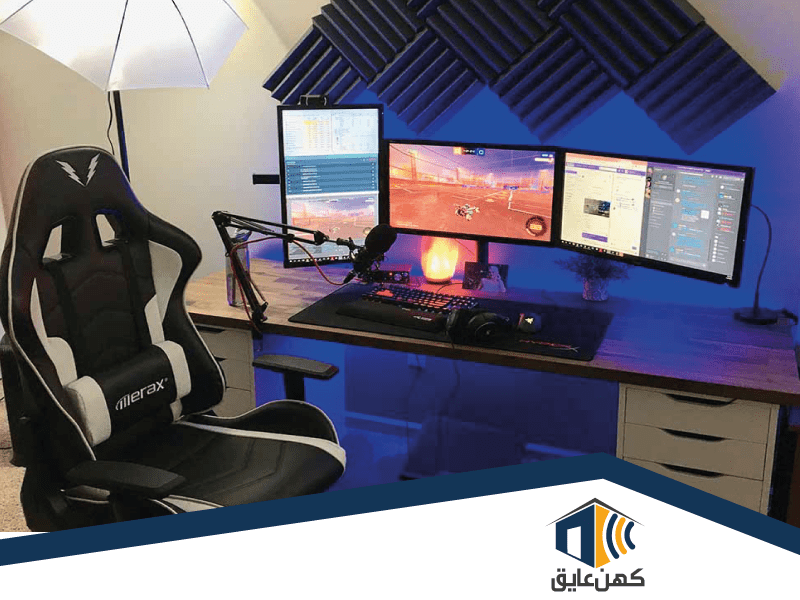 عایق کردن اتاق استریم گیم