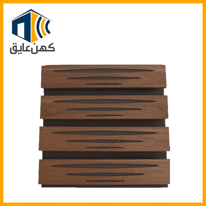 نمای نزدیک از عایق صوتی دکا وود