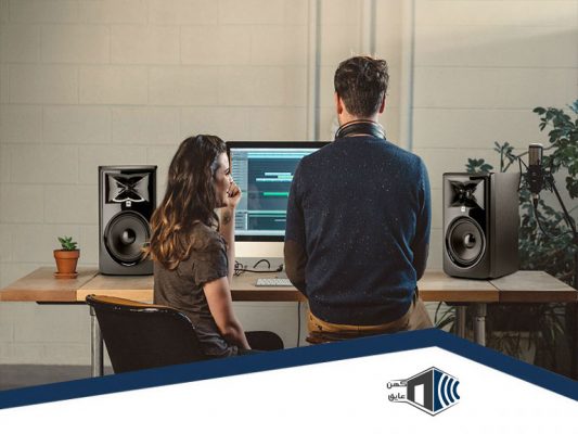 اسپیکرهای مانیتورینگ با کیفیت بالا برای ارزیابی دقیق صدا در استودیو