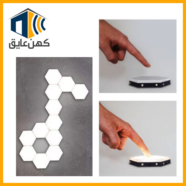 لامپ دیواری LED با قابلیت روشن و خاموش شدن با لمس