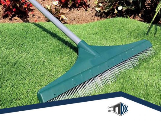 برسکشی چمن مصنوعی برای حفظ بافت آن