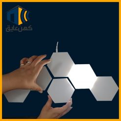 لامپ لمسی دکوراتیو به صورت مگنتی کنار هم نصب می شود