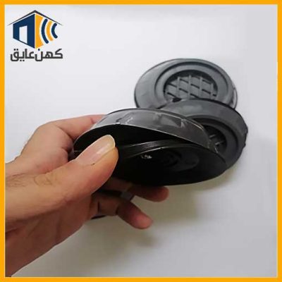 پد ضد لرزش زیر پایه میز با جنس پلاستیک سفت و نرم