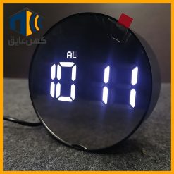 نمای نمایش ساعت اکوستیک مدرن