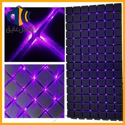 نمای نزدیک و دور پنل اکوستیک نوری