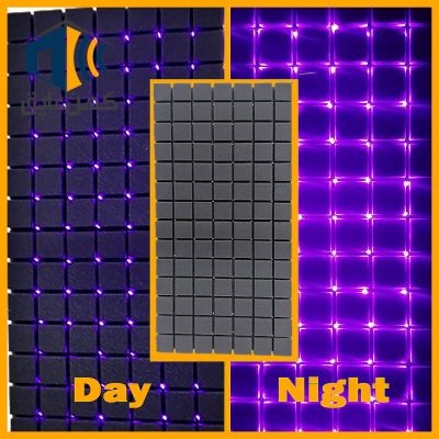 ابعاد پنل آکوستیک فلکسی با نورپردازی