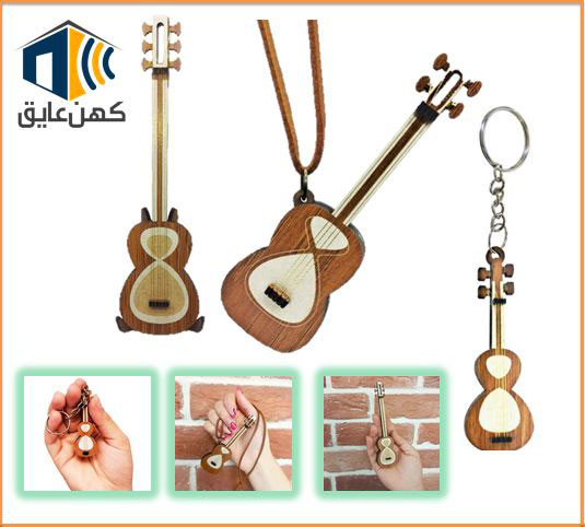 ست چوبی تار تمام دستساز