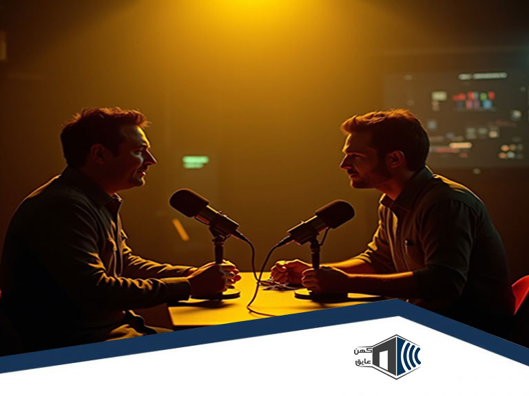 عایق-صوتی-نوری-پادکست