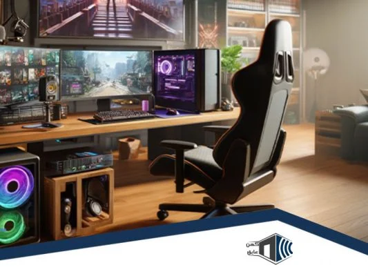 عایق صدا اتاق استریم گیم 