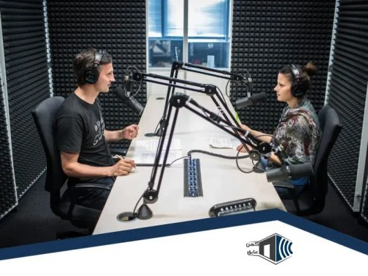 عایق صدا اتاق پادکست