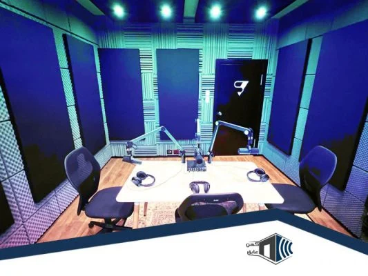 عایق صدا اتاق پادکست