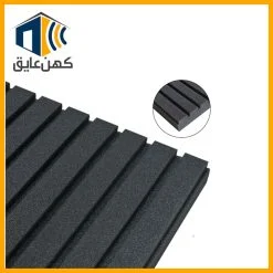 پنل آکوستیک SLATO نصب شده روی دیوار استودیو